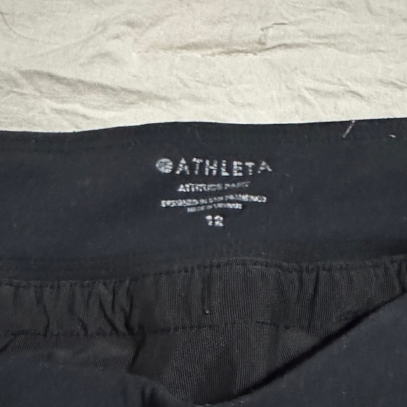 Athleta Black Athletic Pants - Picture 2 of 4